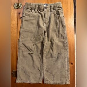 Baby Gap Boys Tan khaki 5-Pocket Corduroy Pants Size 3